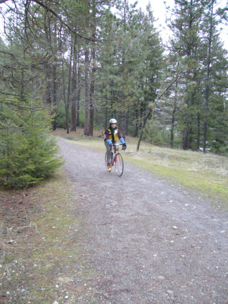 Sunday morning at Riverside State Park - Jobst would be proud